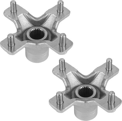 Caltric 2 Rear Left And Right Wheel Hubs Compatible with Honda Atc250R Atc 250R Atc 250 R 1983-1984 in Saudi Arabia