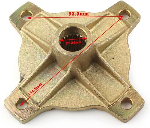 FSFY Motor Rear Axle Wheel Hub 24T Teeth Spline 4 Stud 150cc 250cc Quad Dirt Bike ATV Buggy in Saudi Arabia