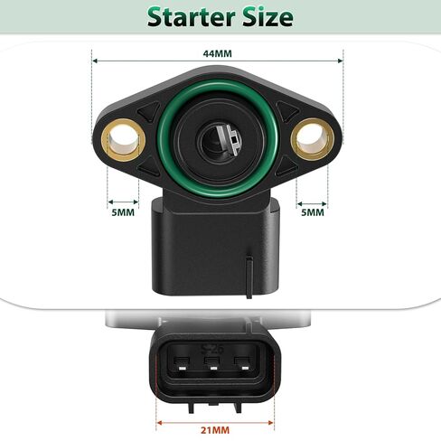 Power Shift Control Motor & Angle Sensor Compatible with Honda Rancher 420 TRX420FA/FE/TE/FPA/FPE Foreman 500 TRX500FE/FA/FPE, Pioneer 500 1000 Replace 430-58007 CMU0004 31300-HP5-601 in Kuwait