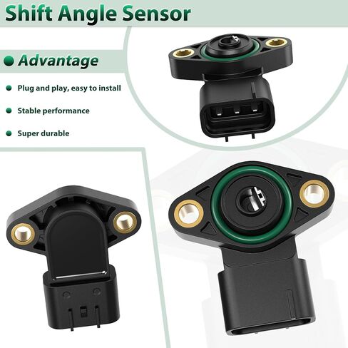 Power Shift Control Motor & Angle Sensor Compatible with Honda Rancher 420 TRX420FA/FE/TE/FPA/FPE Foreman 500 TRX500FE/FA/FPE, Pioneer 500 1000 Replace 430-58007 CMU0004 31300-HP5-601 in Kuwait