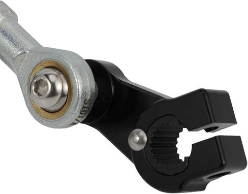 DR-Z125 Gear Shifter Shift Lever With Link Arm CNC Aluminum Folding Lever for DR-Z125/125L 2003-2024, Knight Black in Saudi Arabia