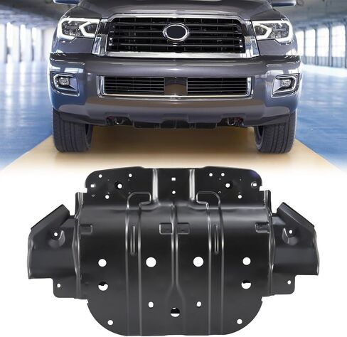 Engine Skid Plate Compatible with Toyota Tundra 2007-2019&Toyota Sequoia 2008-2022 Front Bumper Skid Plate Under Guard Replace# 514100C010, 51410-0C010 in Saudi Arabia