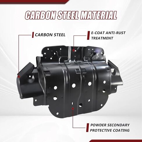 Engine Skid Plate Compatible with Toyota Tundra 2007-2019&Toyota Sequoia 2008-2022 Front Bumper Skid Plate Under Guard Replace# 514100C010, 51410-0C010 in Saudi Arabia
