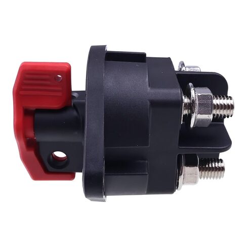 JEENDA Red 4 Position 2 Pole Master Battery Disconnect Switch 880175 35-524-131-S-900 Compatible with Dual Pole w Lock Out 48VDC 500 Amp YDXFDPARTS in Saudi Arabia