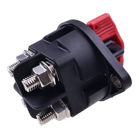 JEENDA Red 4 Position 2 Pole Master Battery Disconnect Switch 880175 35-524-131-S-900 Compatible with Dual Pole w Lock Out 48VDC 500 Amp YDXFDPARTS in Saudi Arabia