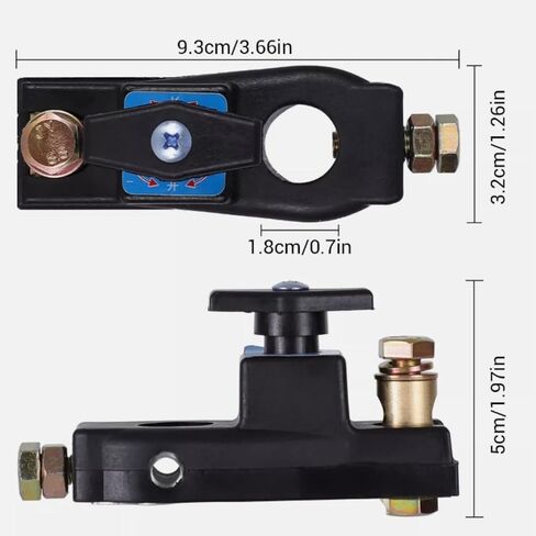 12V 24V Heavy Duty Battery Isolator Switches,Car Battery Disconnect Isolator Cut Off Switches,Universals Battery Terminal Anti-Leakage Switches for Car Truck Boat in Saudi Arabia