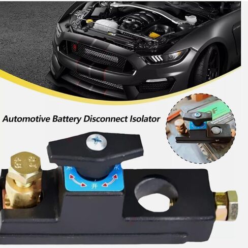 12V 24V Heavy Duty Battery Isolator Switches,Car Battery Disconnect Isolator Cut Off Switches,Universals Battery Terminal Anti-Leakage Switches for Car Truck Boat in Saudi Arabia