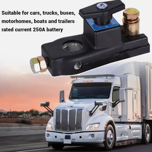 12V 24V Heavy Duty Battery Isolator Switches,Car Battery Disconnect Isolator Cut Off Switches,Universals Battery Terminal Anti-Leakage Switches for Car Truck Boat in Saudi Arabia