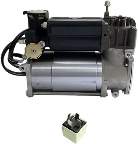 Compatible With BMW X5 E53 Airmatic Suspension Compressor Pump With Relay Auto Car Accessories 37226787616 in Kuwait