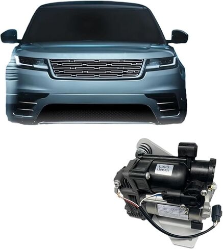 Air Suspension Compressor Pump LR015303 LR045251 Compatible With Land Rover 2006-2013 Range Sport 05-09 LR3 10-14 LR4 With in Kuwait