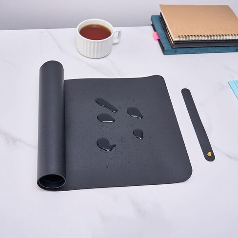 1 Pack Countertop Protector Mat - Black Desk Mat for Office and Home (23.6" x 11.8") in Saudi Arabia