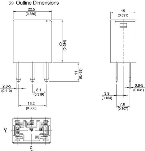 General Purpose Relays 303-1AH-C-R1-U01-12VDC RZR Slingshot Ranger Sportsman Cooling Fan Relay(1Pc) in Kuwait