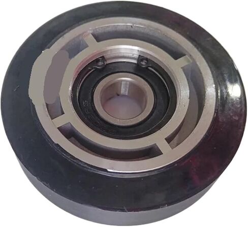 Escalator Step Roller Black Wheel 80 * 23 * 6202 Escalator Elevator Spare Parts OD 80mm W 23mm Bearing 6202RS in Saudi Arabia