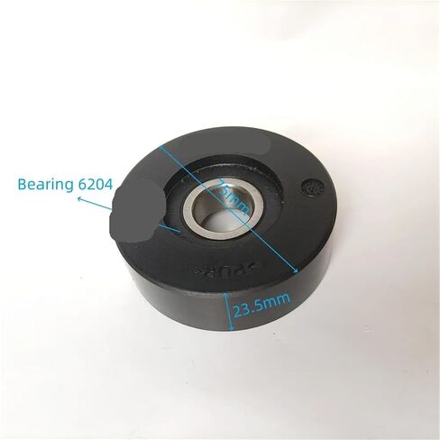 75 * 23.5 * 6204 Escalator Step Roller OD 75mm W 23.5mm Bearing 6204 in Saudi Arabia