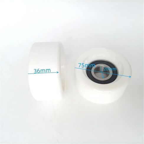 75 * 36 * 6204 50625859 Escalator Handrail Roller White Escalator 9300 9500 9700 Parts Escalators Wheel Escalator Parts in Saudi Arabia