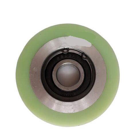 S6500003 76 * 21.6 * 6203 Escalator Step Roller Al Hub OD 76mm W 21.6mm Bearing 6203RS in Saudi Arabia