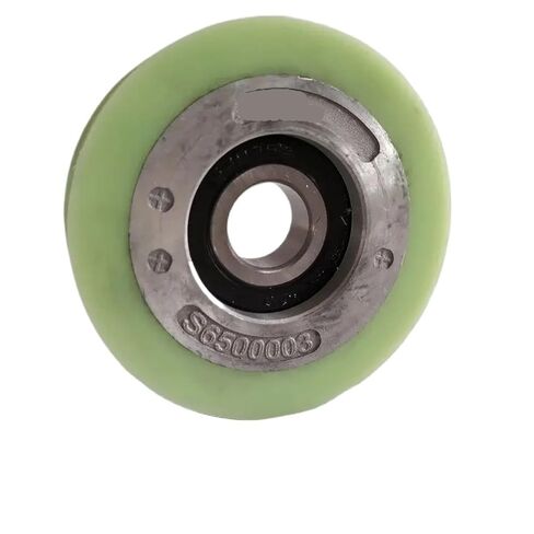 S6500003 76 * 21.6 * 6203 Escalator Step Roller Al Hub OD 76mm W 21.6mm Bearing 6203RS in Saudi Arabia