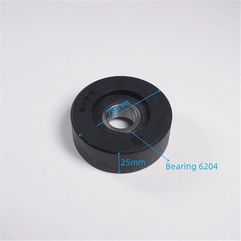 RL0700KK2-9093 Escalator Parts Step Roller 70 * 25 * 6204 Wheel OD 70mm W 25mm Bearing 6204 2RS Indoor in Saudi Arabia