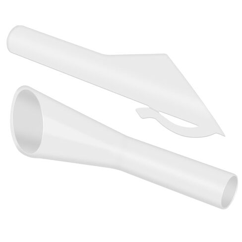 أنبوب قمع خزان الغاز لحشو الوقود، استبدل 8U5A17B068AD 8U5Z17B068A 8U5Z17B068B متوافق مع Ford F150 Transit لنكولن بدون غطاء قمع لعلبة الغاز لخزان السيارات كم أنبوبي للرقبة قطعتان in Kuwait