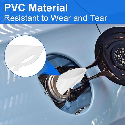 أنبوب قمع خزان الغاز لحشو الوقود، استبدل 8U5A17B068AD 8U5Z17B068A 8U5Z17B068B متوافق مع Ford F150 Transit لنكولن بدون غطاء قمع لعلبة الغاز لخزان السيارات كم أنبوبي للرقبة قطعتان in Kuwait