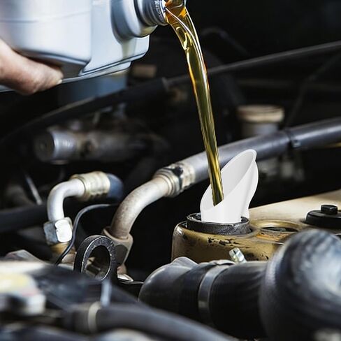 أنبوب قمع خزان الغاز لحشو الوقود، استبدل 8U5A17B068AD 8U5Z17B068A 8U5Z17B068B متوافق مع Ford F150 Transit لنكولن بدون غطاء قمع لعلبة الغاز لخزان السيارات كم أنبوبي للرقبة قطعتان in Kuwait