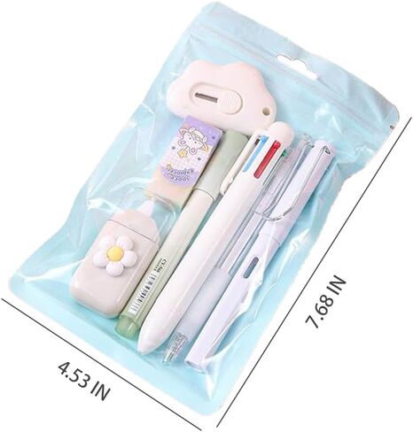 7 Pcs Maths Protractor Set for Maths and Home Drawing,White in Saudi Arabia