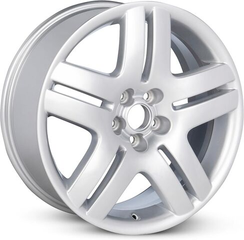 لـ 03-05 Volkswagen Beetle 01-11 Jetta 03-07 Golf حافة ألومنيوم فضية مقاس 17 بوصة - استبدال مباشر OE - عجلة سيارة جاهزة للطريق in Saudi Arabia