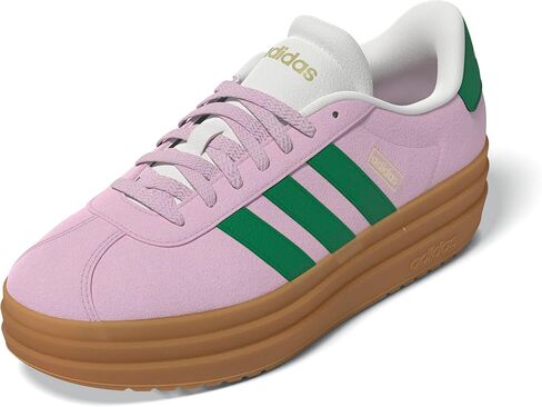 adidas Womens VL Court Maroon/White/Off-White 8 Medium in Saudi Arabia
