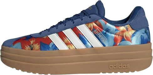 adidas Womens VL Court Maroon/White/Off-White 8 Medium in Saudi Arabia