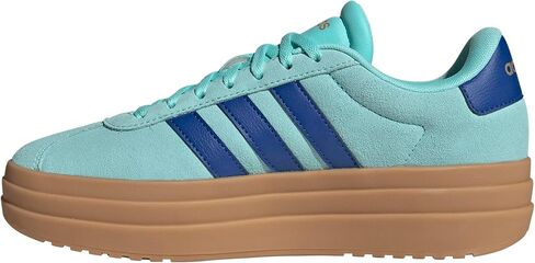 adidas Womens VL Court Maroon/White/Off-White 8 Medium in Saudi Arabia