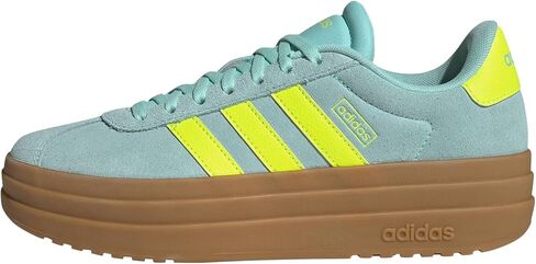 adidas Womens VL Court Maroon/White/Off-White 8 Medium in Saudi Arabia