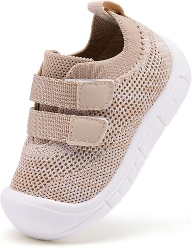 BMCiTYBM Baby Walking Shoes Infant Boys Girls Slip On Tennis Sneakers Lightweight Barefoot Sock Shoes Outdoor Indoor Non-Slip Sneakers for Toddler 6 9 12 18 24 Months in Kuwait