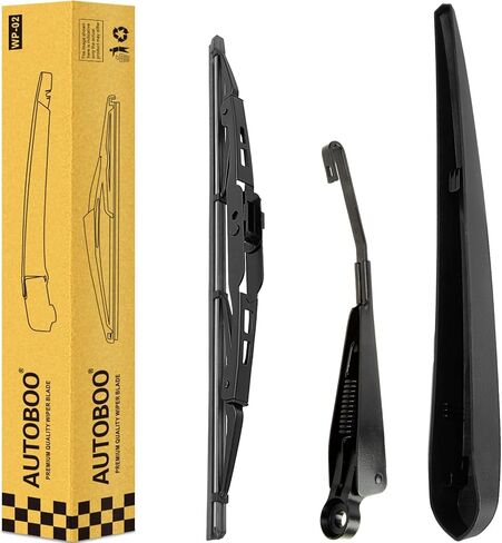 AUTOBOO Rear Wiper Arm Blade Replacement for Chevrolet Chevy Equinox GMC Terrain 2018 2019 2020 2021 Back Windshield Wiper Blade Arm Set -Original Equipment Replacement in Saudi Arabia