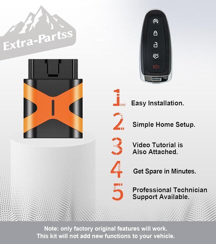 مجموعة بسيطة قابلة للبرمجة لمفتاح السيارة الذكية Ford Fob M3N5WY8609 164-R7995 يناسب Escape Titanium 2013 2014 2015 2016 2017 2018 2019 شفرة أمان عالية in Kuwait