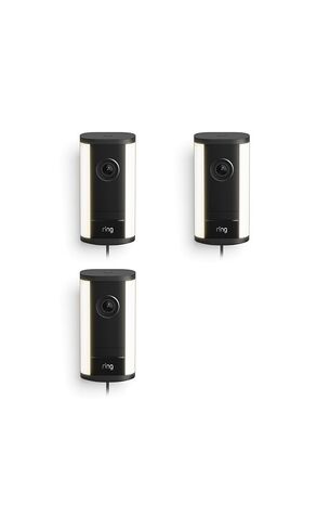 كاميرا Ring Spotlight Cam Pro، بقابس (أحدث طراز)، باللون الأبيض مع مجموعة أسلاك صلبة للكاميرات in Saudi Arabia