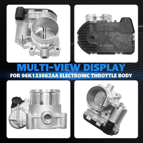 06K133062AA Electronic Throttle Body for Volkswagen Beetle Passat 2014-2017 Jetta 2014-2018 L4 1.8L 2.0L Replace 06K133062AH 06K133062C 06K133062D 06K133062E 67-4023 in Saudi Arabia