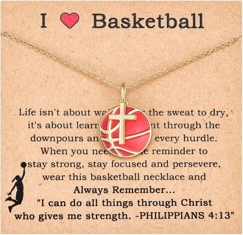 I CAN DO ALL THINGS. PH 4:13 -Volleyball Basketball Softball Soccer Necklace Gifts for Girls Gold Cross Necklace Jewelry Christian Religious Valentines Day Christmas Easter Gifts for Teen Girl Women in Saudi Arabia