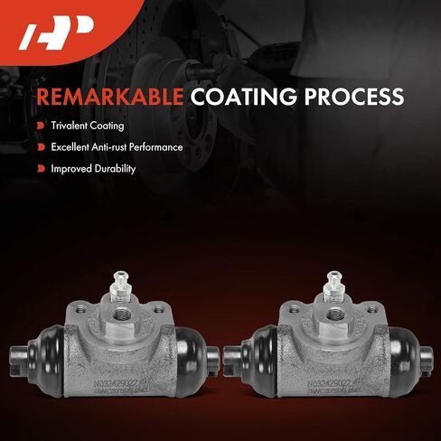 A-Premium Rear Drum Brake Wheel Cylinder Compatible with Select Honda and Isuzu Models - Passport 1994-1997 2000-2002, Amigo 1989-1994, Axiom 2002-2004, Pickup 1990-1995, Rodeo 1991-1997, 2-PC Set in Saudi Arabia