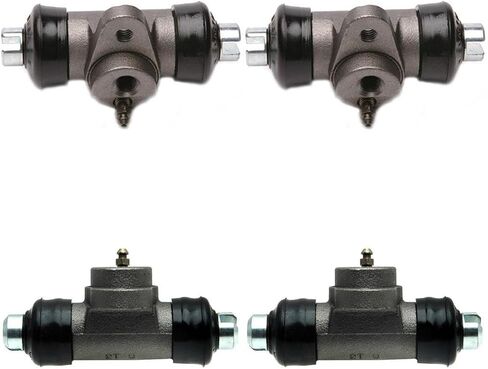 Front and Rear Wheel Cylinder, 4Pcs Drum Brake Wheel Cylinder Replacement ZGYWAutoParts for Volkswagen Beetle 1.5L 1968 1969, for Volkswagen Beetle 1.6L 1970-1978, for Volkswagen Thing 1.6L 1973 in Saudi Arabia