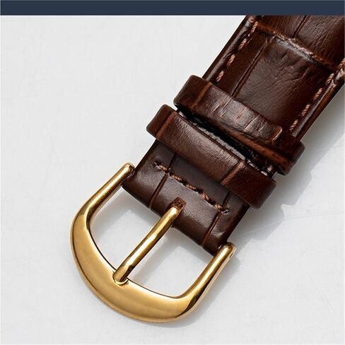 Genuine Leather Watch Band Replacement Straps Soft Comfortable Men Women Watch Strap 10-24mm Wristband in Saudi Arabia