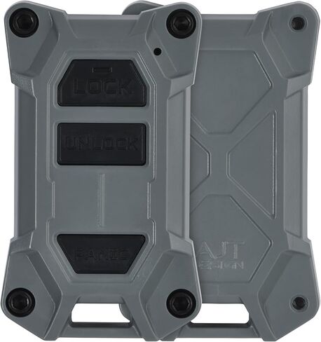 حافظة AJT DESIGN V2 Key Fob البديلة لـ Tacoma (2016-2023)، Tundra (2020-2021)، و4Runner (2020-2021) مع زر التشغيل فقط - غطاء مفتاح PC-ABS متين - صنع في الولايات المتحدة الأمريكية | الرمال المتحركة in Saudi Arabia