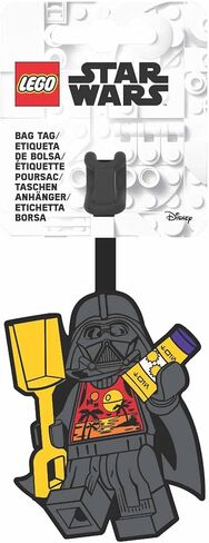 Lego Star Wars Bag Tag - Darth Vader Vacation (53776), Silicone Luggage tag for Vacation and Spring Break in Saudi Arabia
