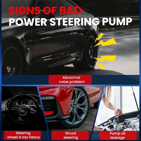 مضخة توجيه كهربائية MOCA مع بكرة متوافقة مع 2008-2011 لسوبارو امبريزا سبورت 2.5 لتر و2009-2011 لسوبارو امبريزا R 2.0L و2012 لسوبارو امبريزا سبورت 2.0 لتر in Kuwait