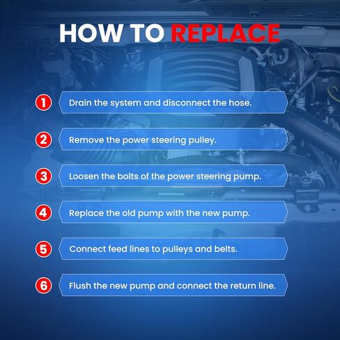 مضخة توجيه كهربائية MOCA مع بكرة متوافقة مع 2008-2011 لسوبارو امبريزا سبورت 2.5 لتر و2009-2011 لسوبارو امبريزا R 2.0L و2012 لسوبارو امبريزا سبورت 2.0 لتر in Kuwait