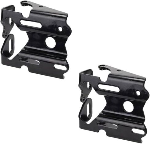 2 Pk Bumper Mounting Bracket Compatible with VNL 20002024 Black Powder Coated Bumper Bracket for Trucks in Saudi Arabia