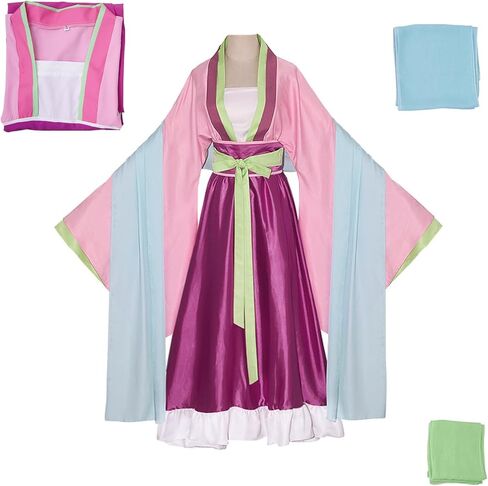 The Apothecary Diaries Maomao Cosplay Costume Adult Women Kimono Dress Skirt Uniform Outfit Halloween Party in Saudi Arabia