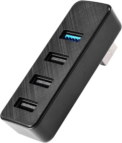 صندوق قفازات السيارة USB Hub، شاحن محطة إرساء محرك الأقراص متعدد المنافذ 4 في 1، قاعدة توسيع محور USB للسيارات شحن سريع، متوافق مع الطراز 3 Highland Cybertruck in Kuwait