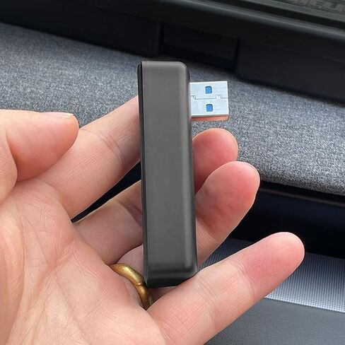 صندوق قفازات السيارة USB Hub، شاحن محطة إرساء محرك الأقراص متعدد المنافذ 4 في 1، قاعدة توسيع محور USB للسيارات شحن سريع، متوافق مع الطراز 3 Highland Cybertruck in Kuwait