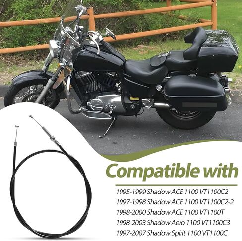 كابل القابض متوافق مع Honda Shadow VT1100C C2 C3 Aero Spirit ACE 1100T 1998-2002 يستبدل 22870-MBH-000 22870-MAH-000 للدراجة Sabre & Dirt Bike in Kuwait