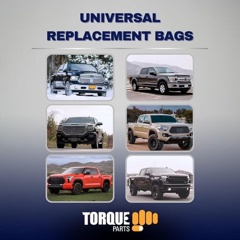 TORQUE Universal Air Spring Airbag Air Bag Replacement 1/2" NPT Single Port Double Bellow Standard 2500 lbs Air Ride Strut Assembly (Replaces Air Lift Dominator 2500 D2500) (TR5902) in Saudi Arabia